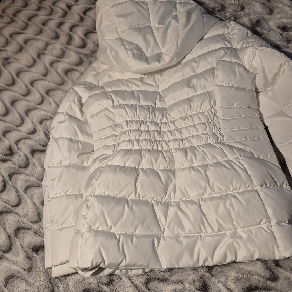M Tommy Hilfiger White Puffer Jacket WOMANS - Picture 10 of 13